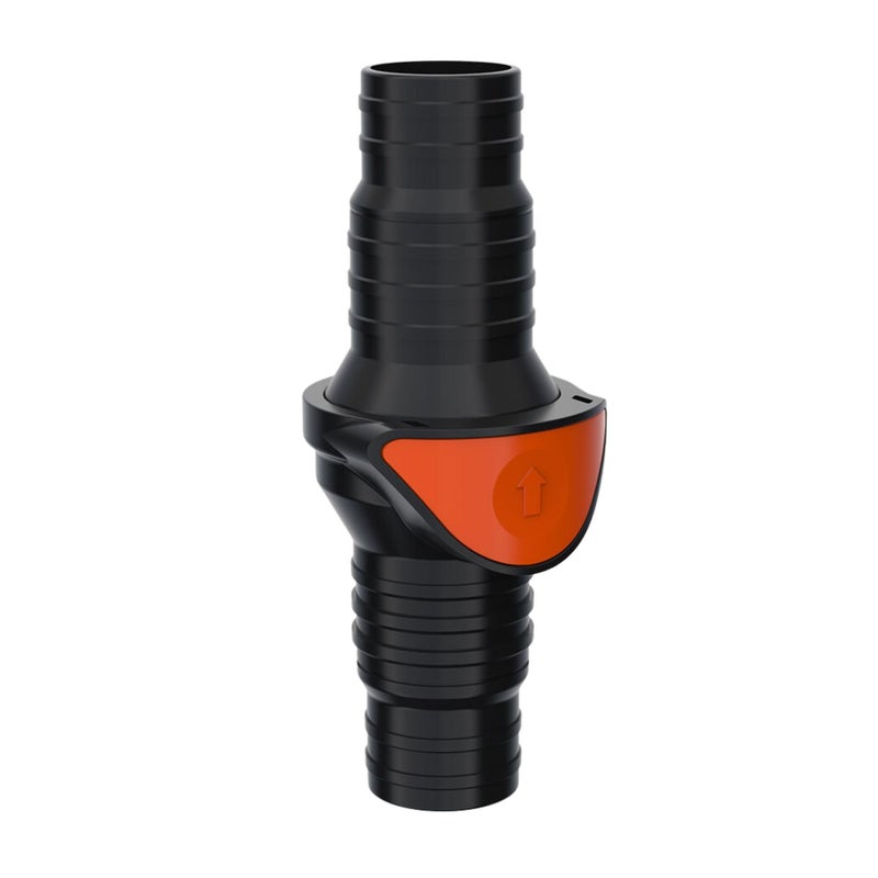 SEAFLO Inline Straight 341 Quick Disconnect NonReturn Check ValveInletOutlet fits Both 34  1  AntiBackflow Design 1Pack